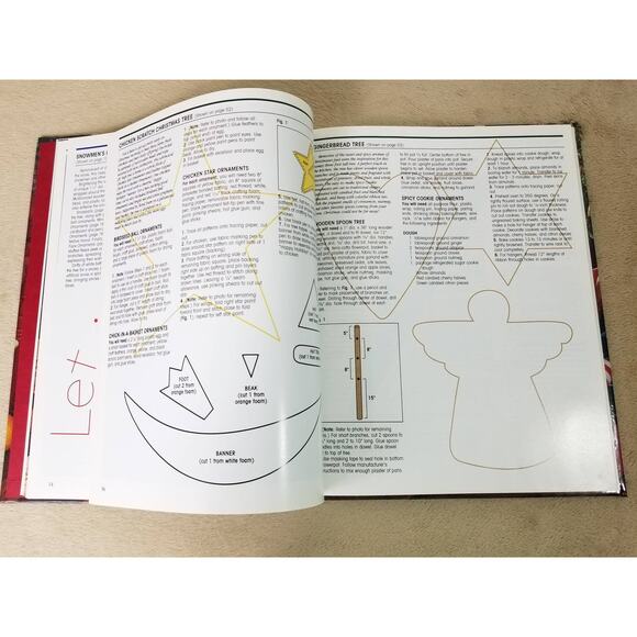 The Spirit Of Christmas Creative Holidays Ideas Book Eight Leisure Arts 1994 Vtg - Picture 13 of 16